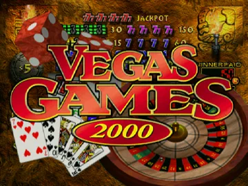 Vegas Games 2000 (US) screen shot title